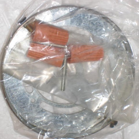 NWT Vintage Restoration Hardware Sconce & Shade Wall Light Marble Etoile Bronze - Picture 12 of 13